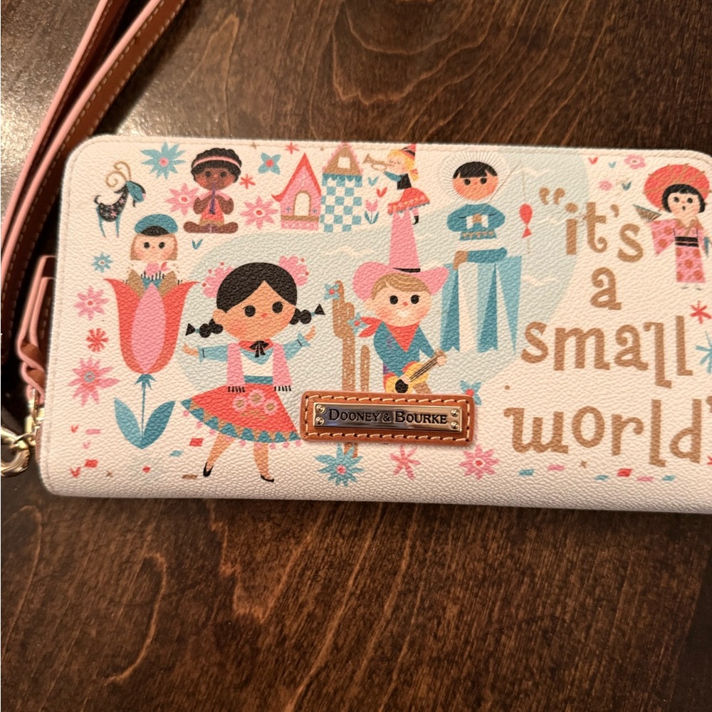 Dooney & Bourke Multicolor 'It's a Small World' Wallet